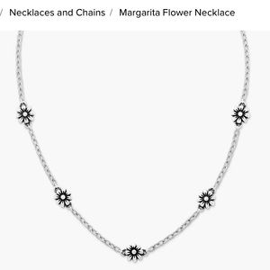 James Avery Margarita Flower Necklace